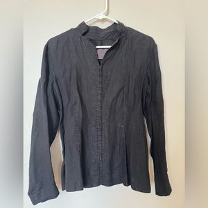 Gary Graham hook front jacket